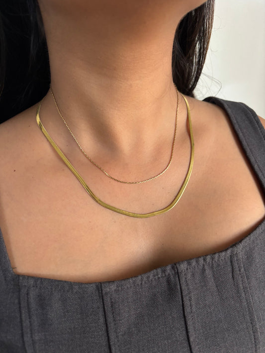 Cara Double Layered Necklace