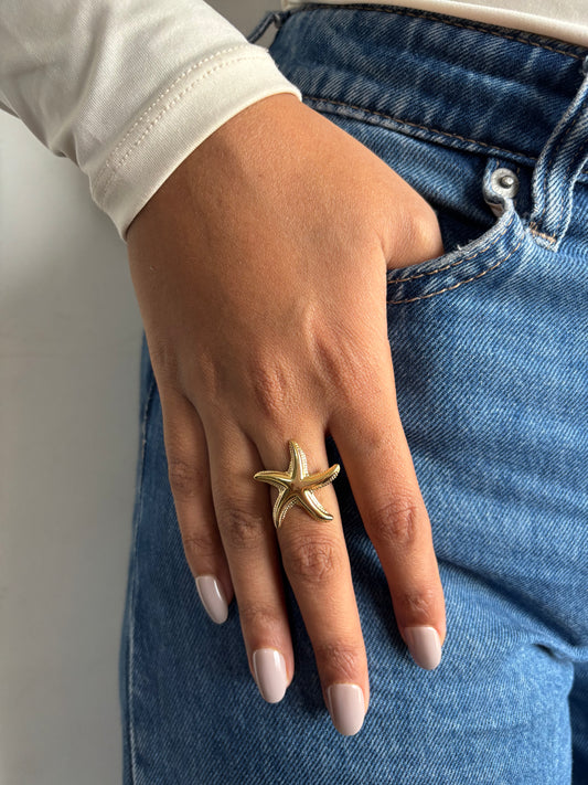 Star-fish Adjustable Ring