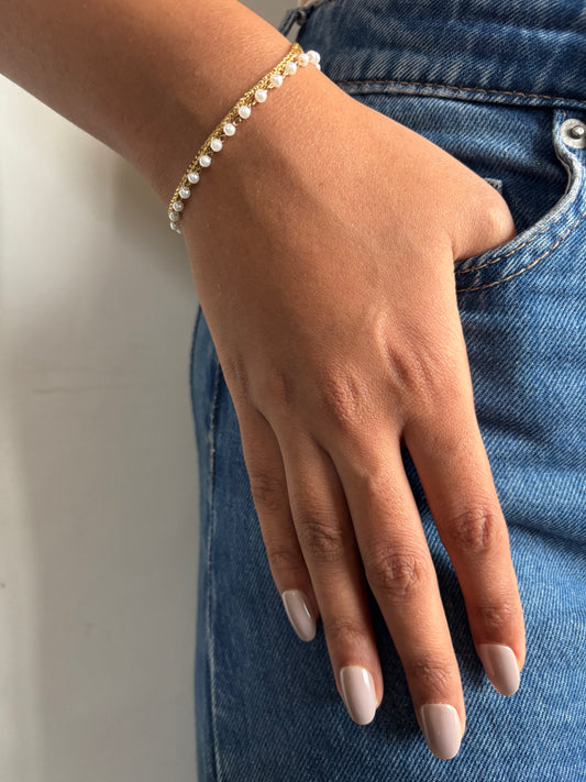 Pearl Layered Bracelet