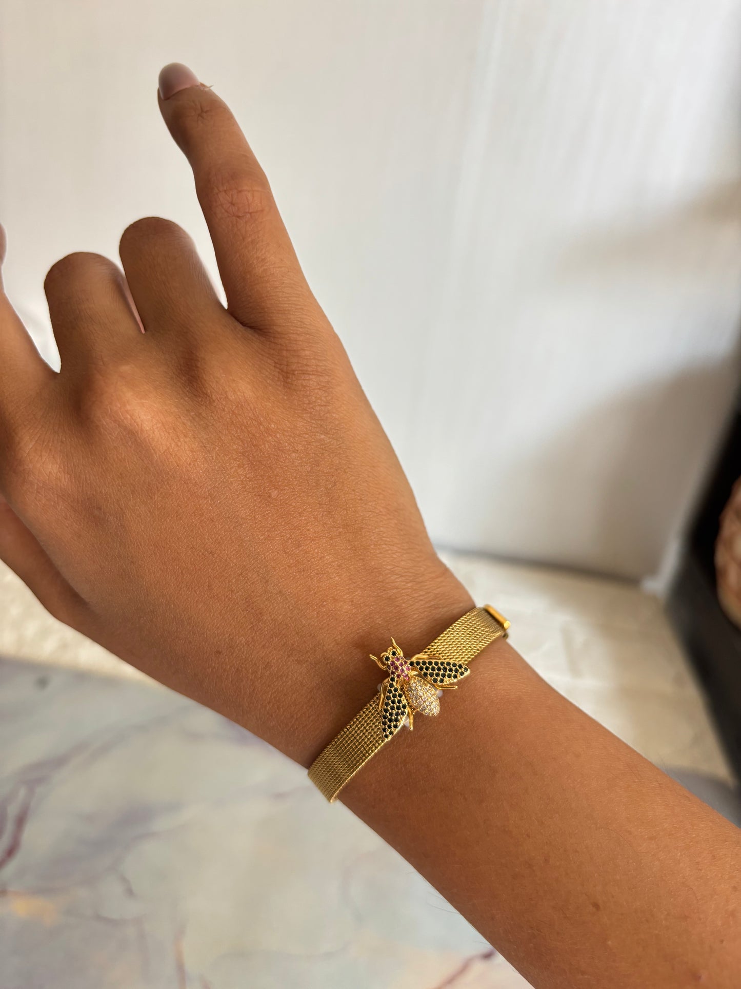 Queen Bee Watch Strap Bracelet