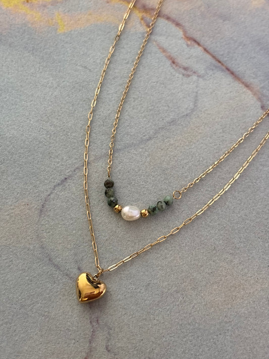 Ottega Heart Necklace