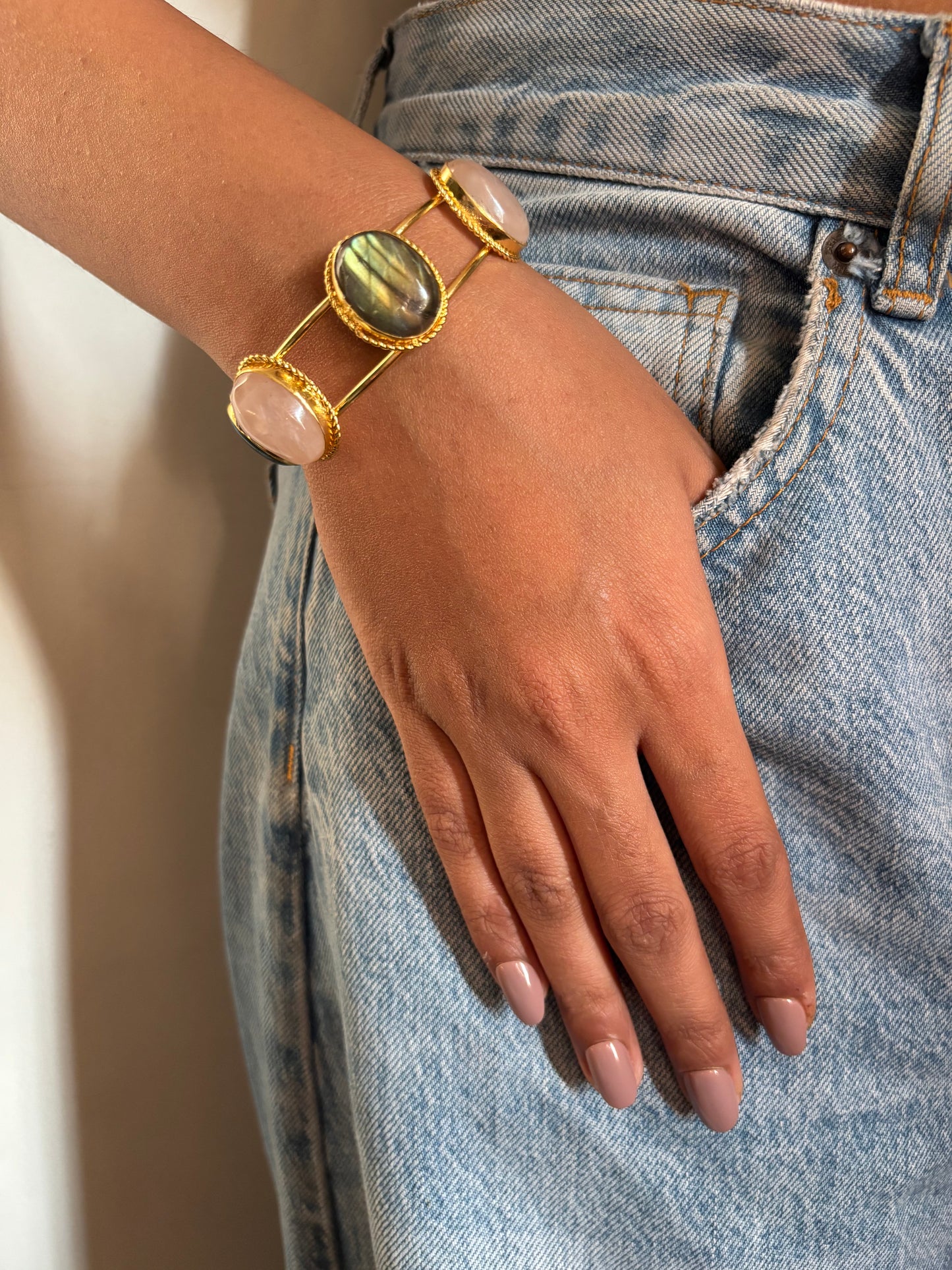 Victorian Adjustable Cuff- Brass