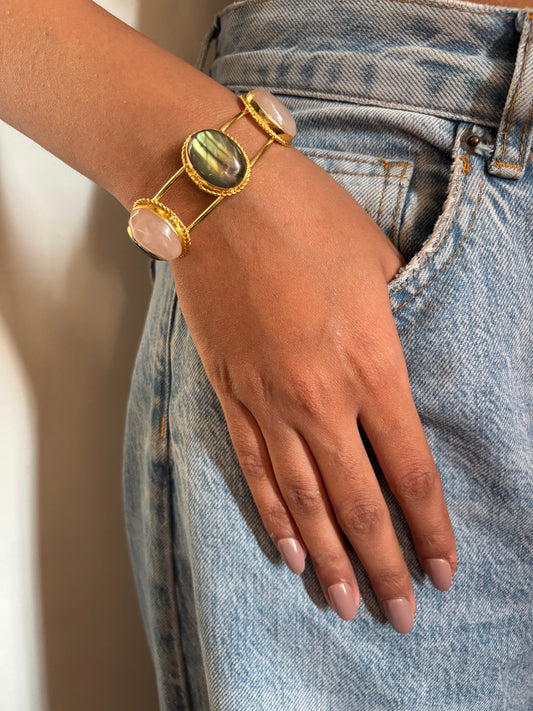 Victorian Adjustable Cuff- Brass