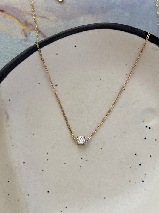 Solitaire Necklace