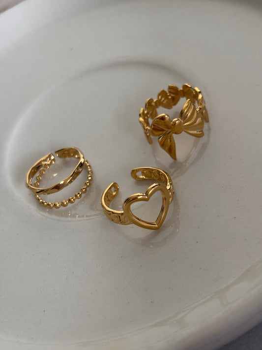 Ring Stack 6- Adjustable- Stainless steel