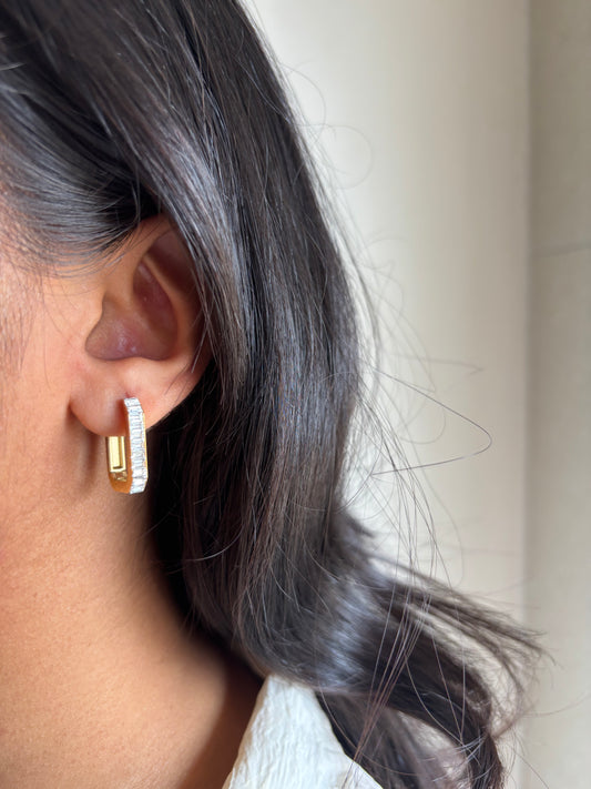 Rexa Studded Hoops