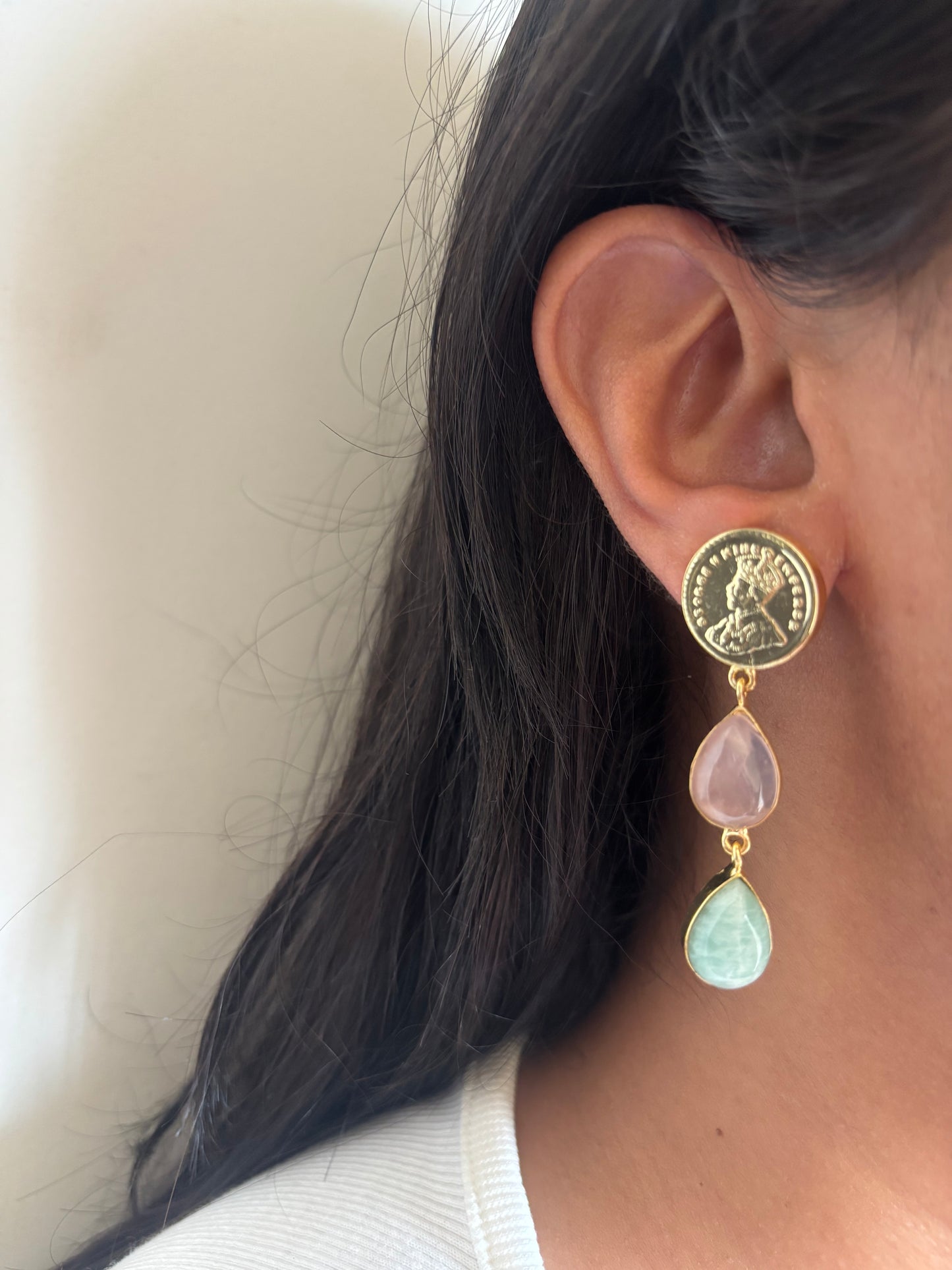 Victorian Danglers- Brass