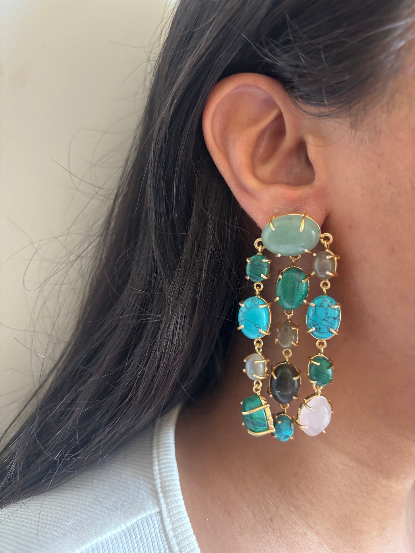 Turquiose Azure Dangler