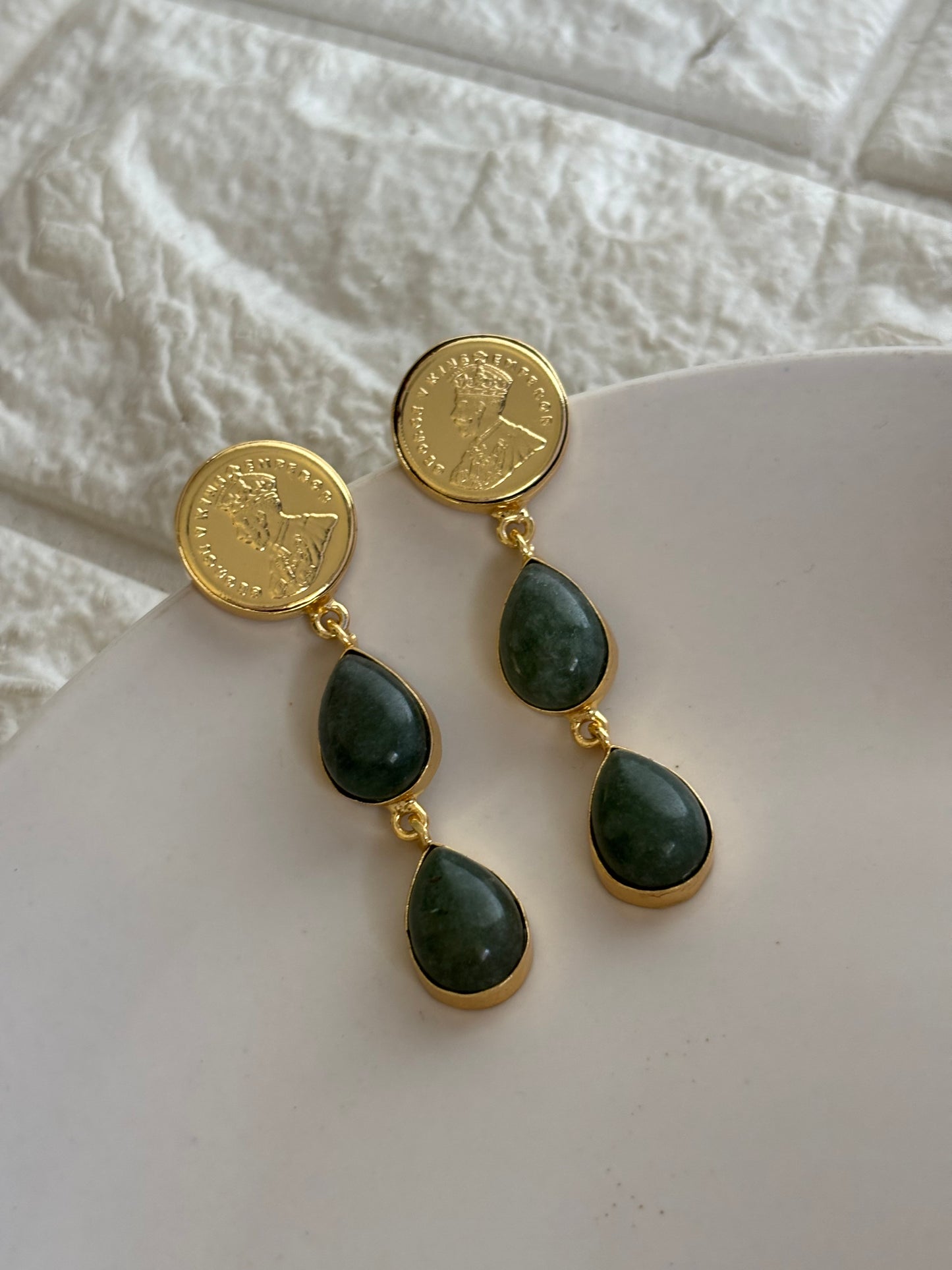 Victorian Danglers- Brass