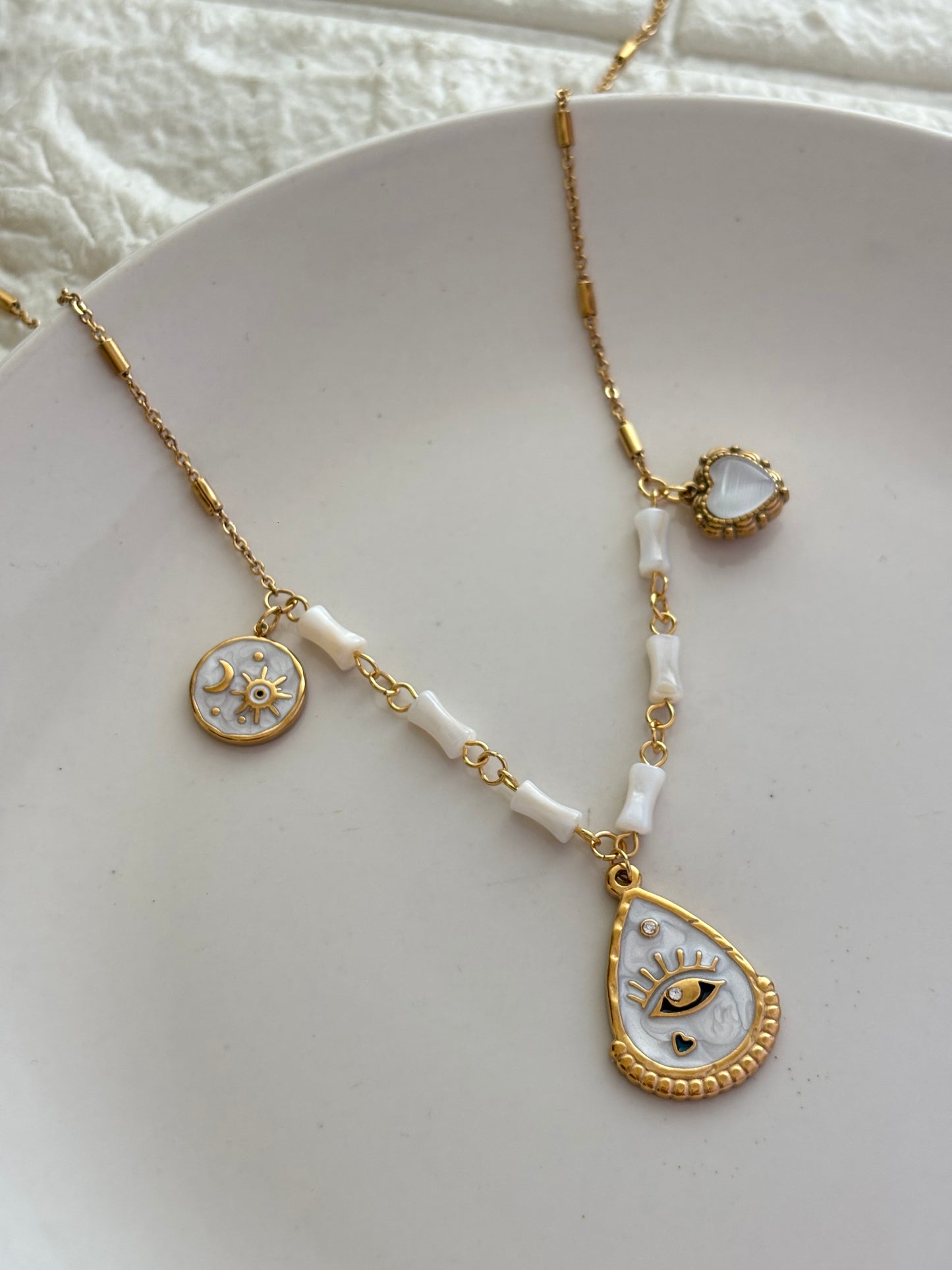 Clear Candy Necklace