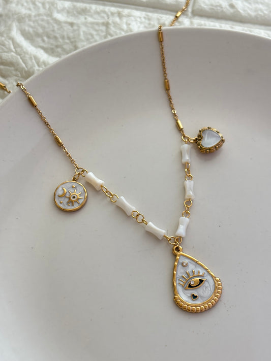 Clear Candy Necklace