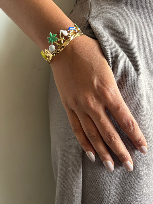 Artistry Ocean Adjustable Cuff
