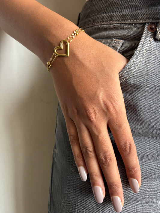 Helen Heart Bracelet