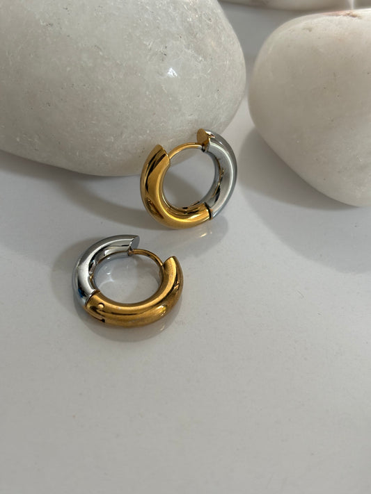 Dual Tone Hoops