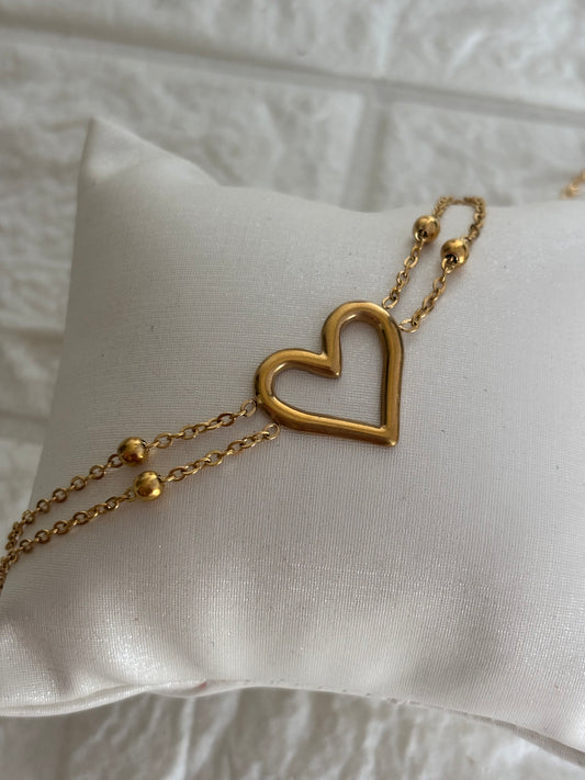 Helen Heart Bracelet