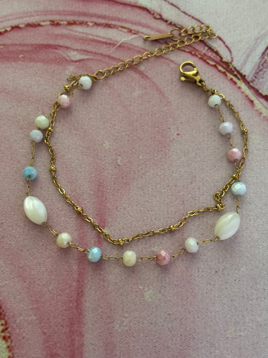 Pastel pebble Bracelet