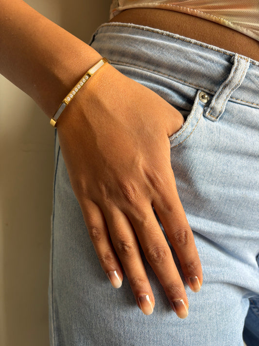 MOP Eliza Studded Bracelet
