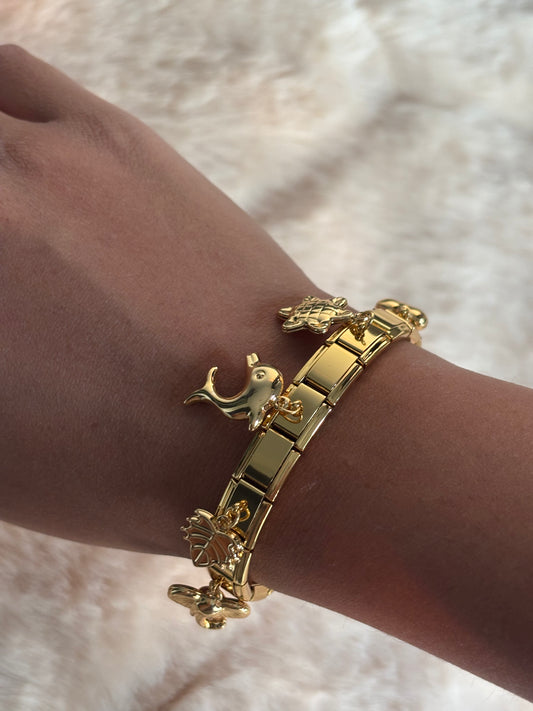 Watch Strap Ocean Charm Bracelet