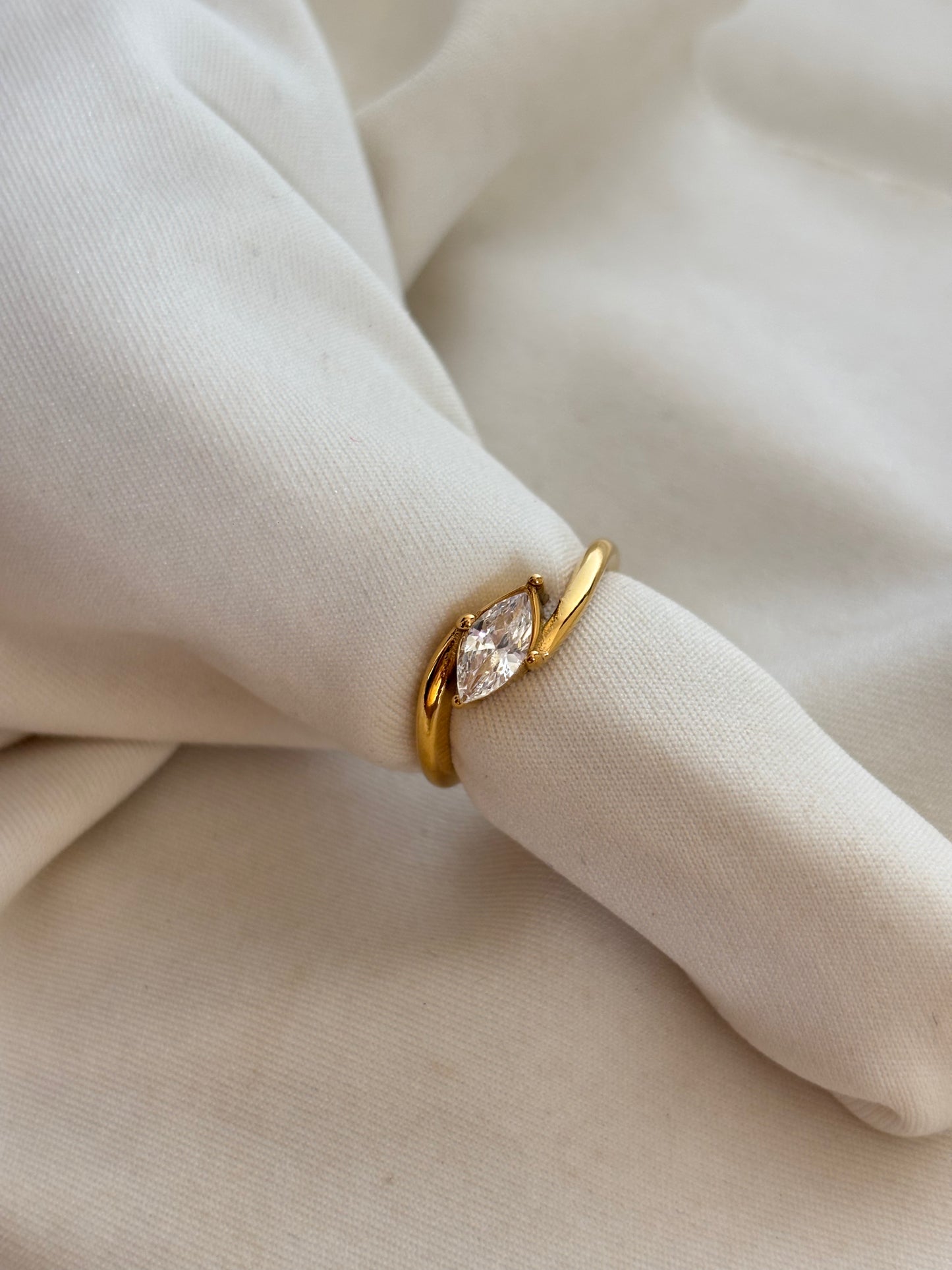 Marquise Embrace Ring