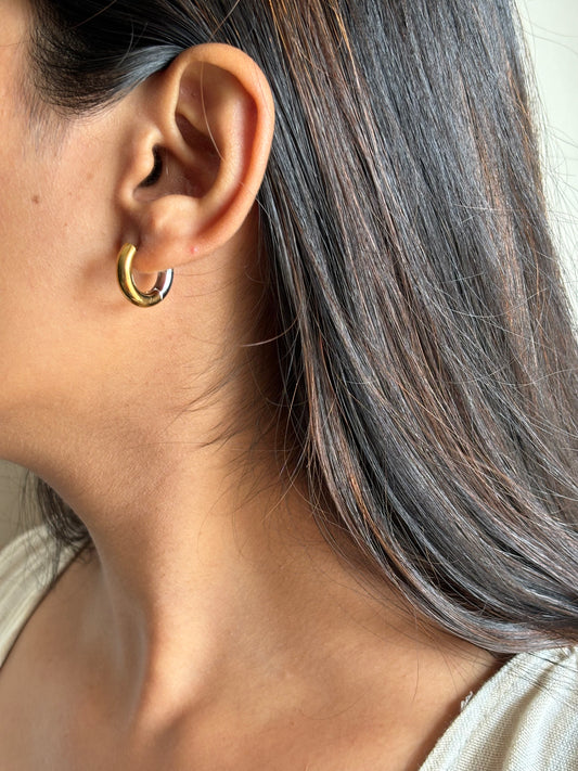 Dual Tone Hoops