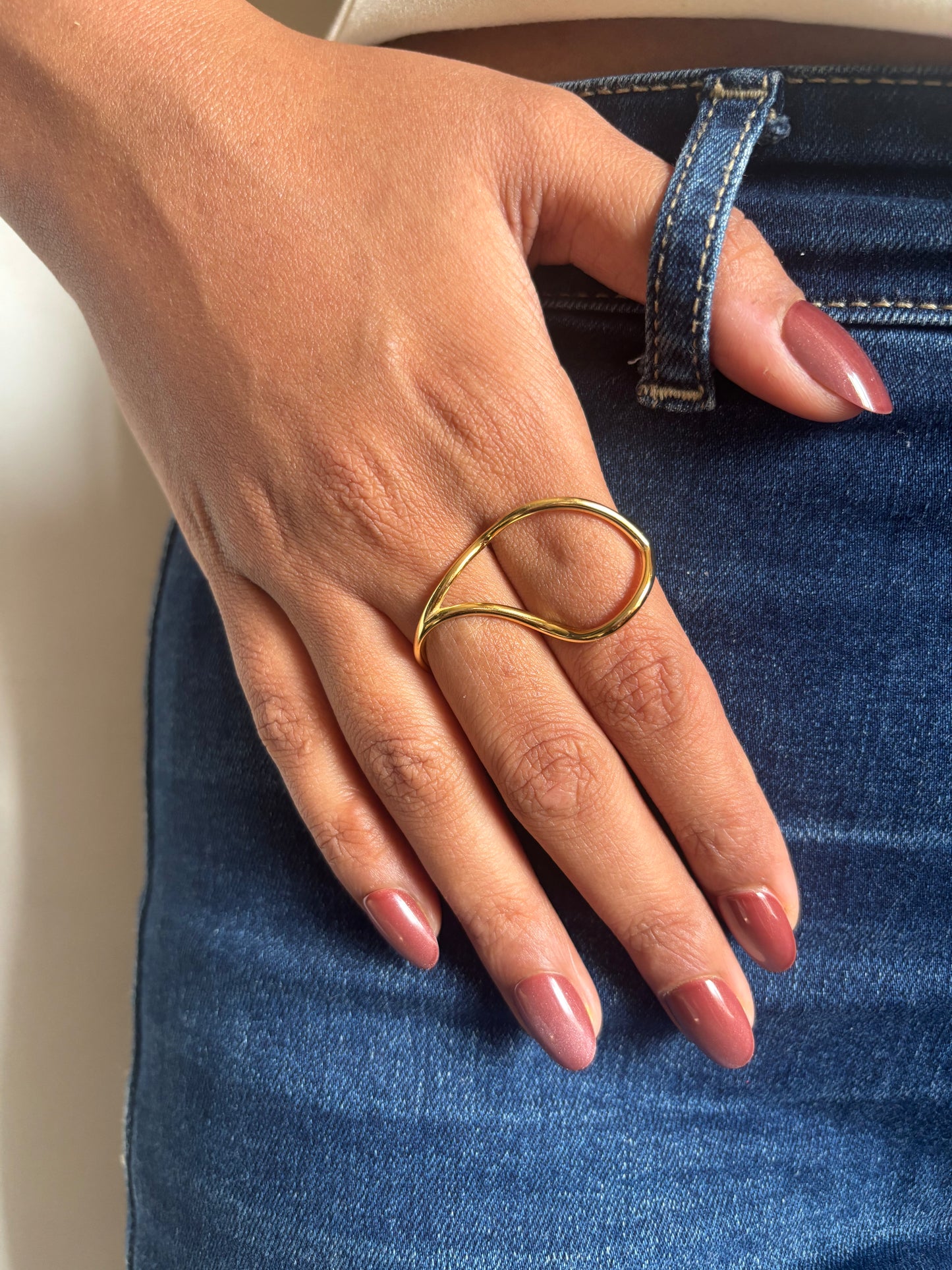 Duo Statement Ring