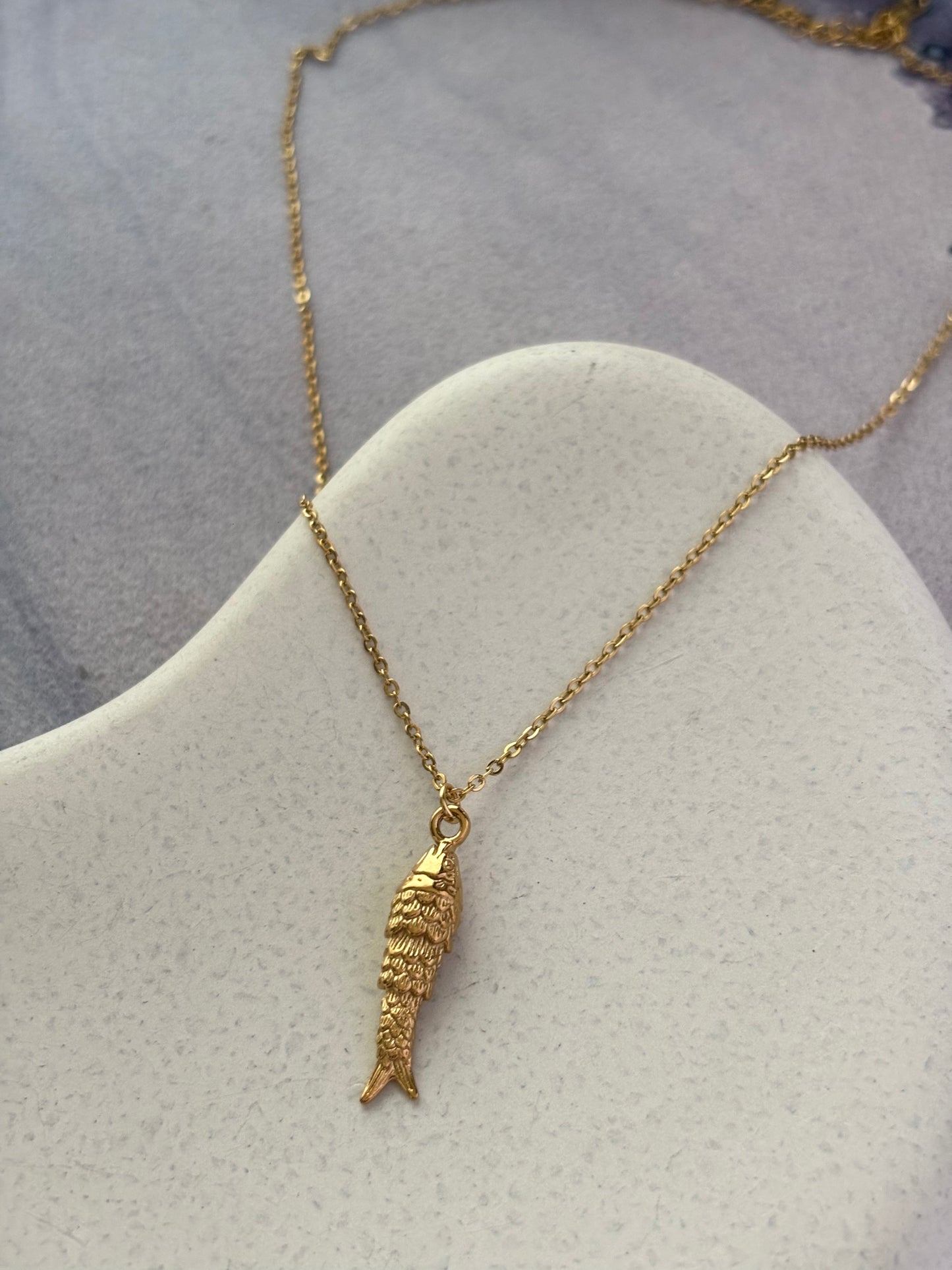 Pine Fish Necklace