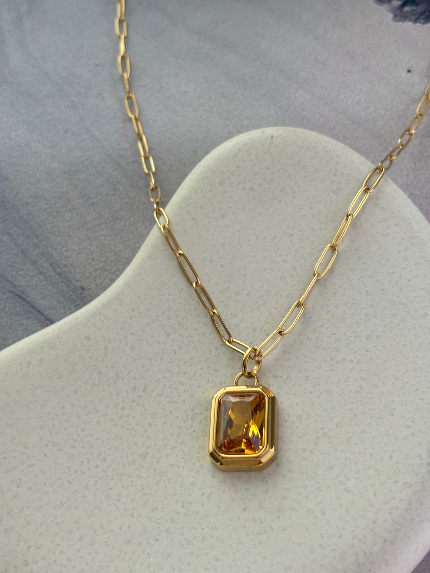 Citrine Necklace