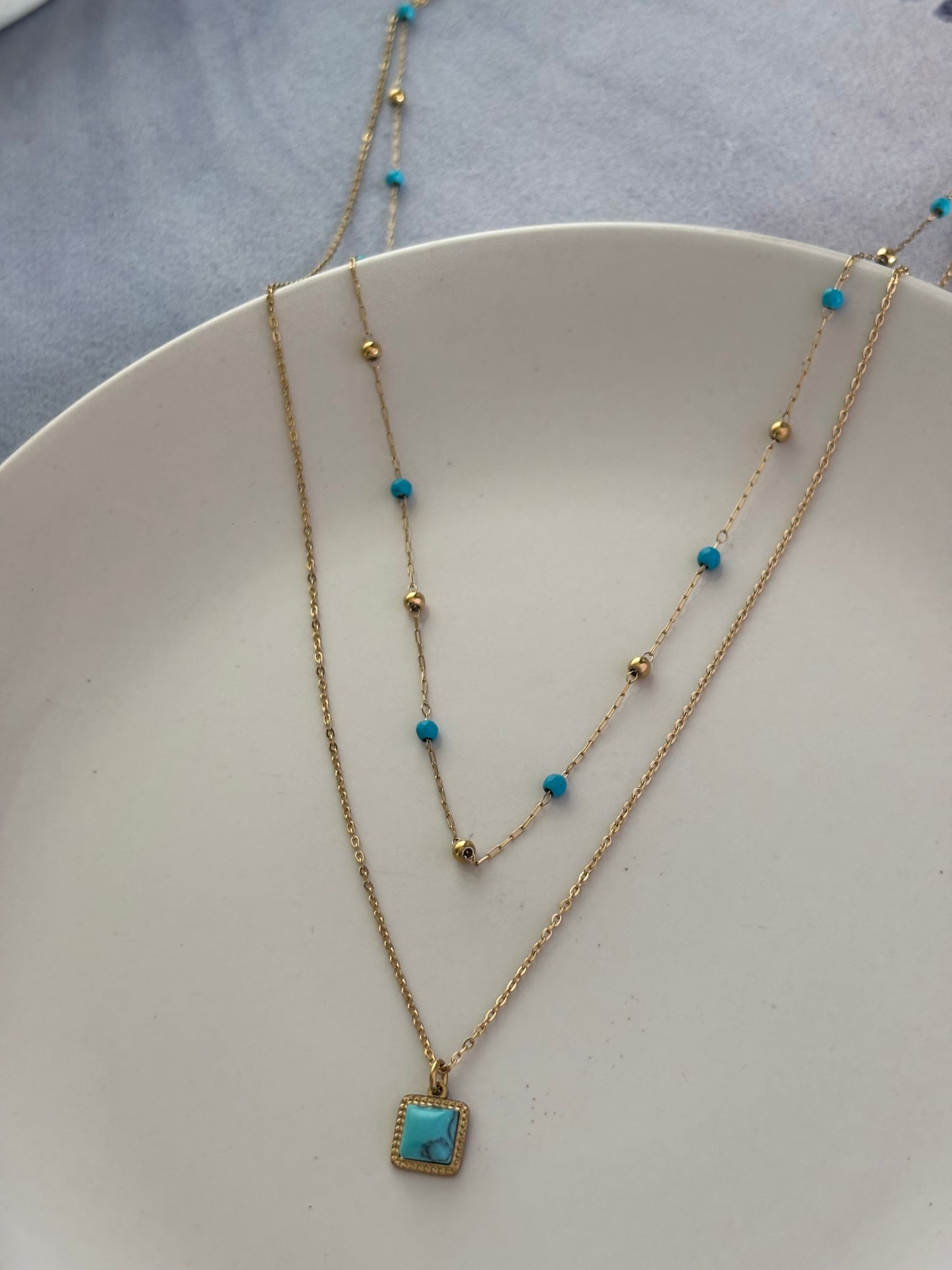 Lazuli Layered Necklace