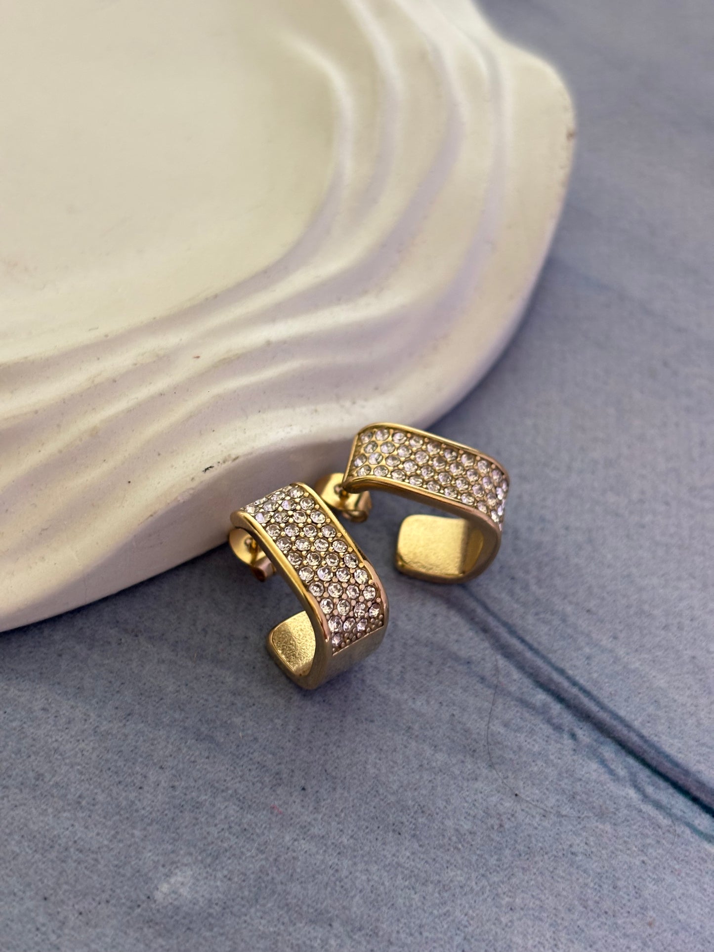 Sparkling Studded Earring