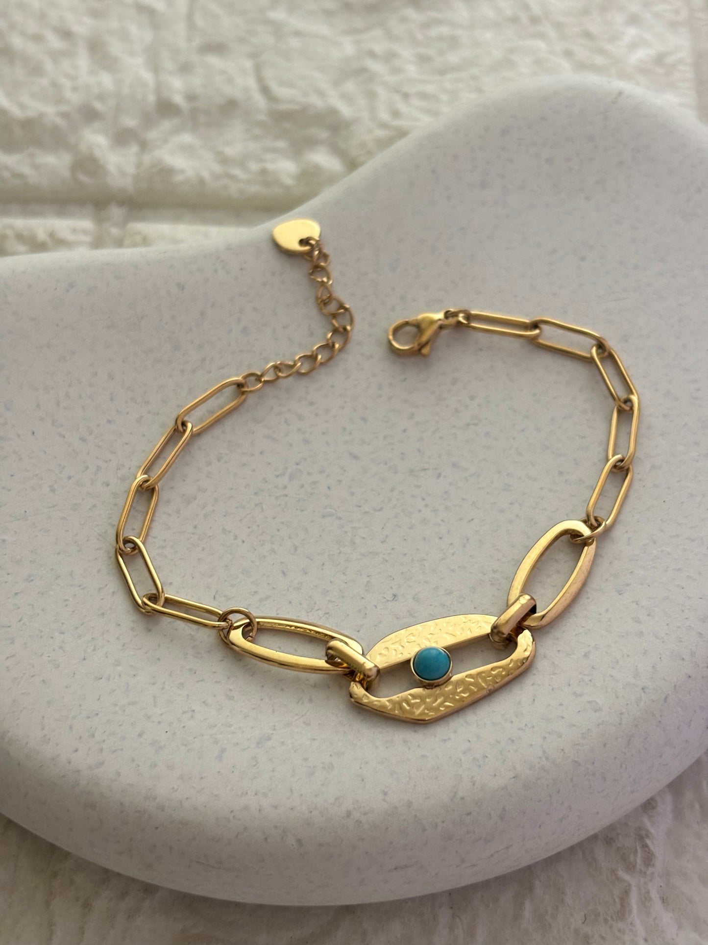 Lapis Link Braclet