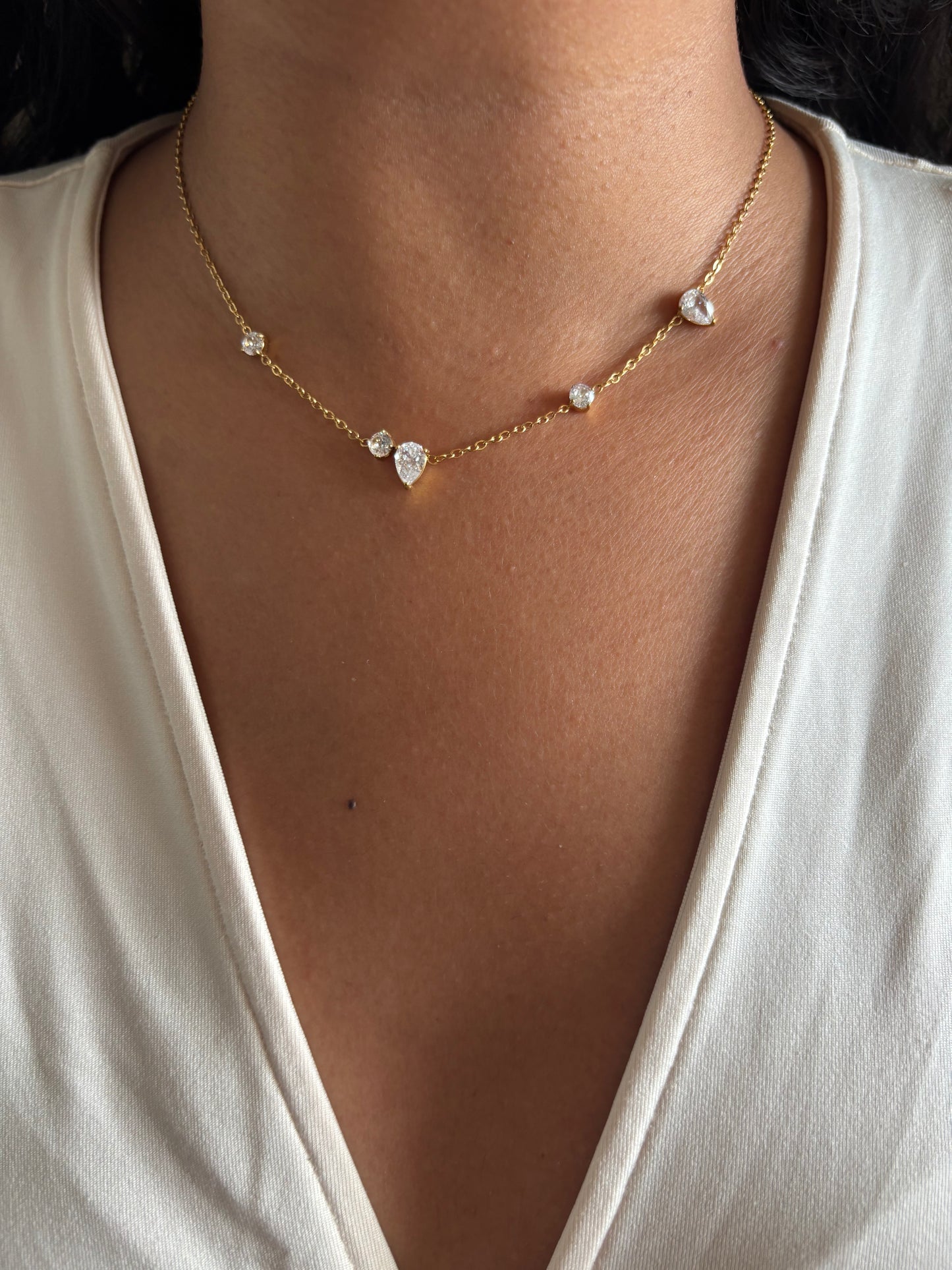 Pear Story Necklace
