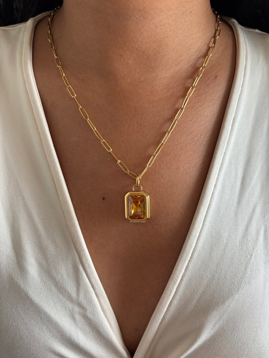 Citrine Necklace