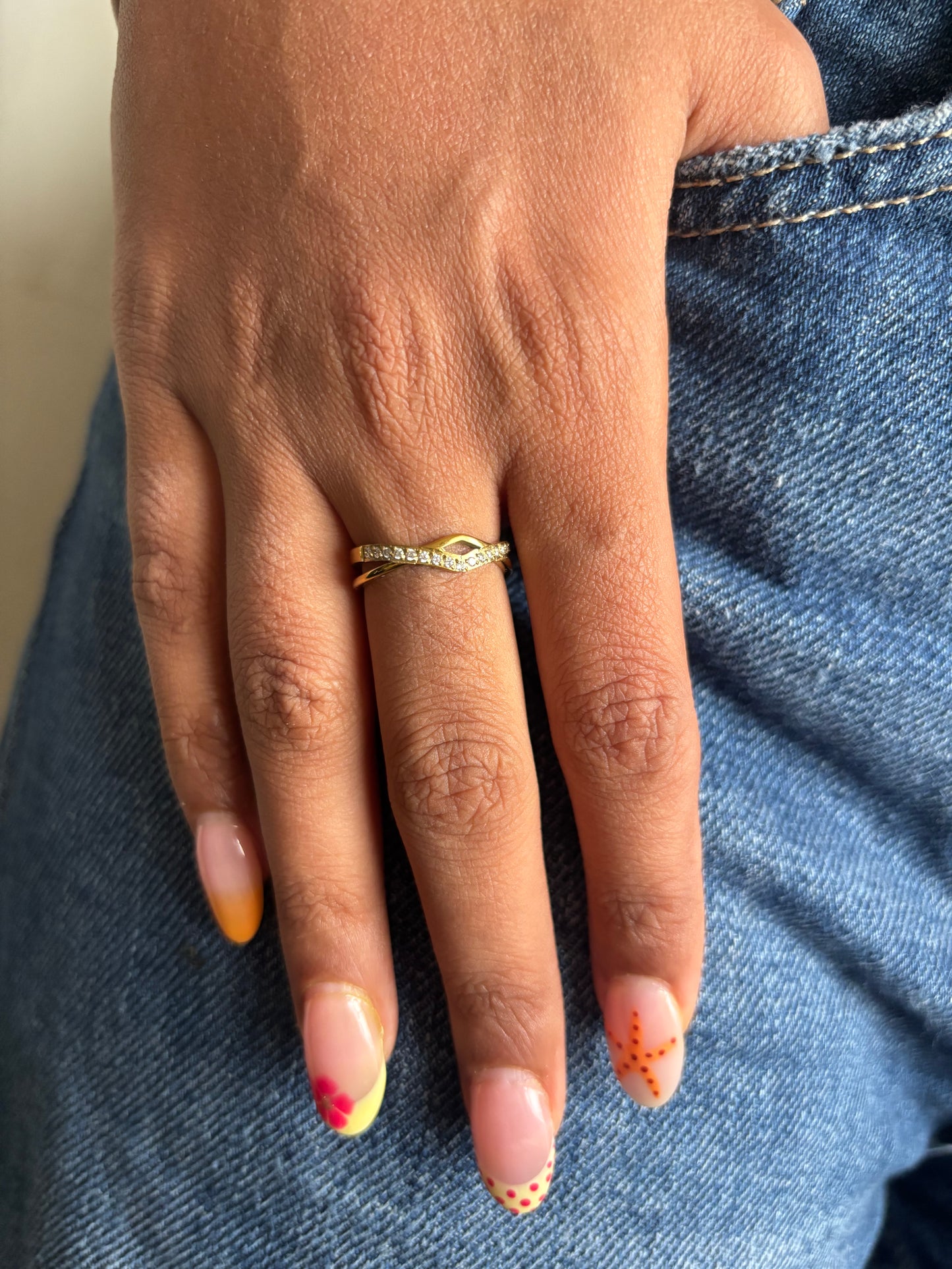 Alexa Studded Ring