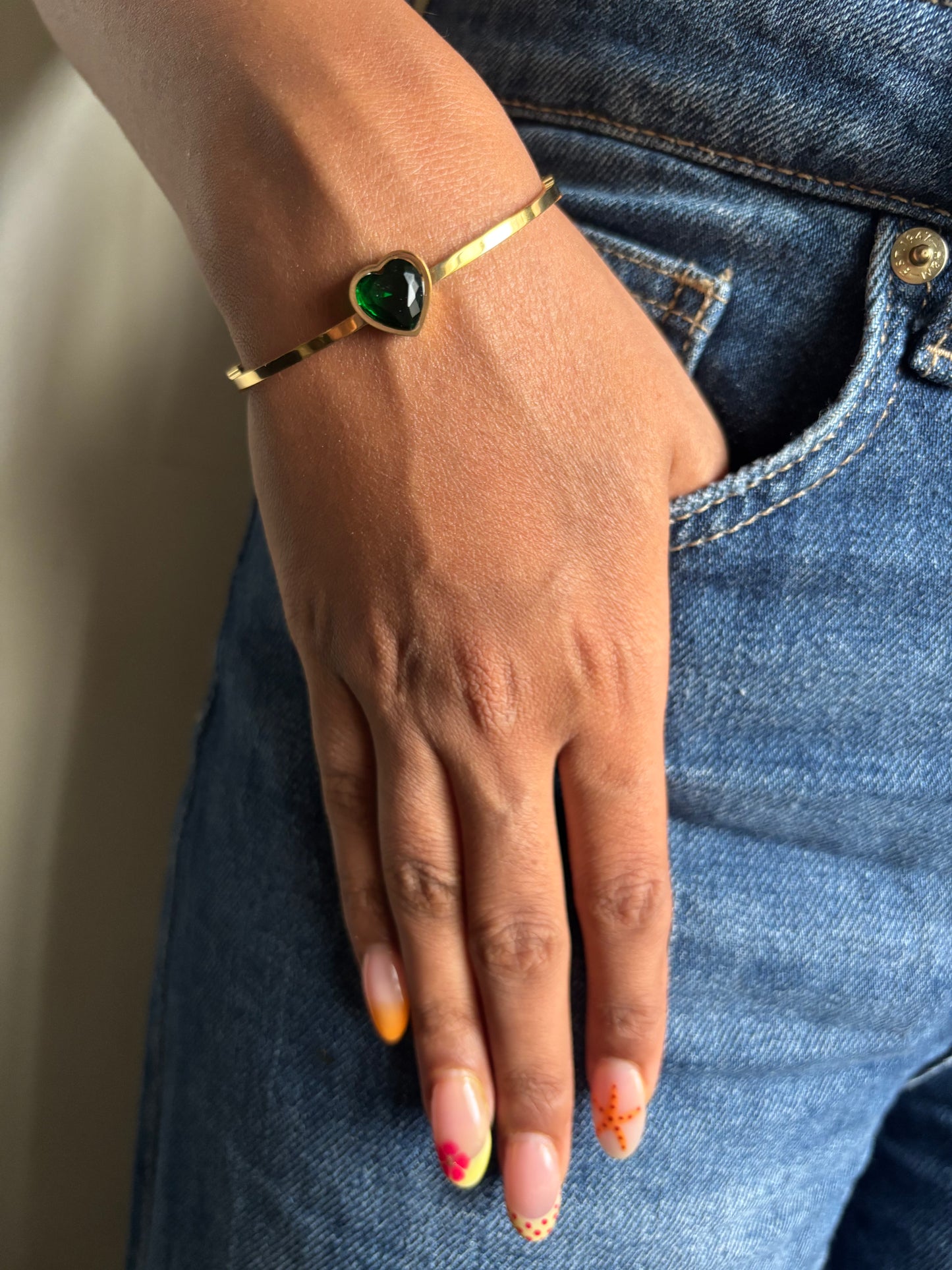 Emerita Heart Bracelet