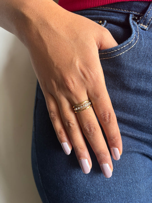 Aliza Studded Ring
