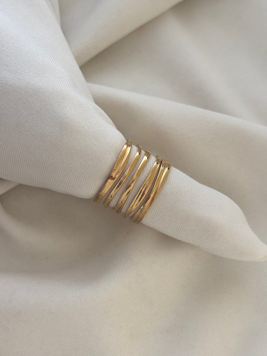 Stripe Ring Size-7