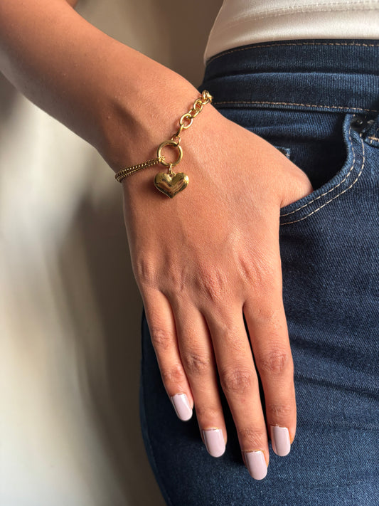 Heart on Sleeves 2 Bracelet