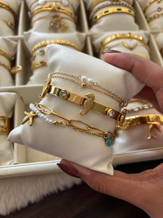 Ocean Bracelet Stack-2
