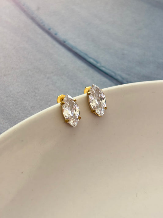 Marquise Solitaire Studs