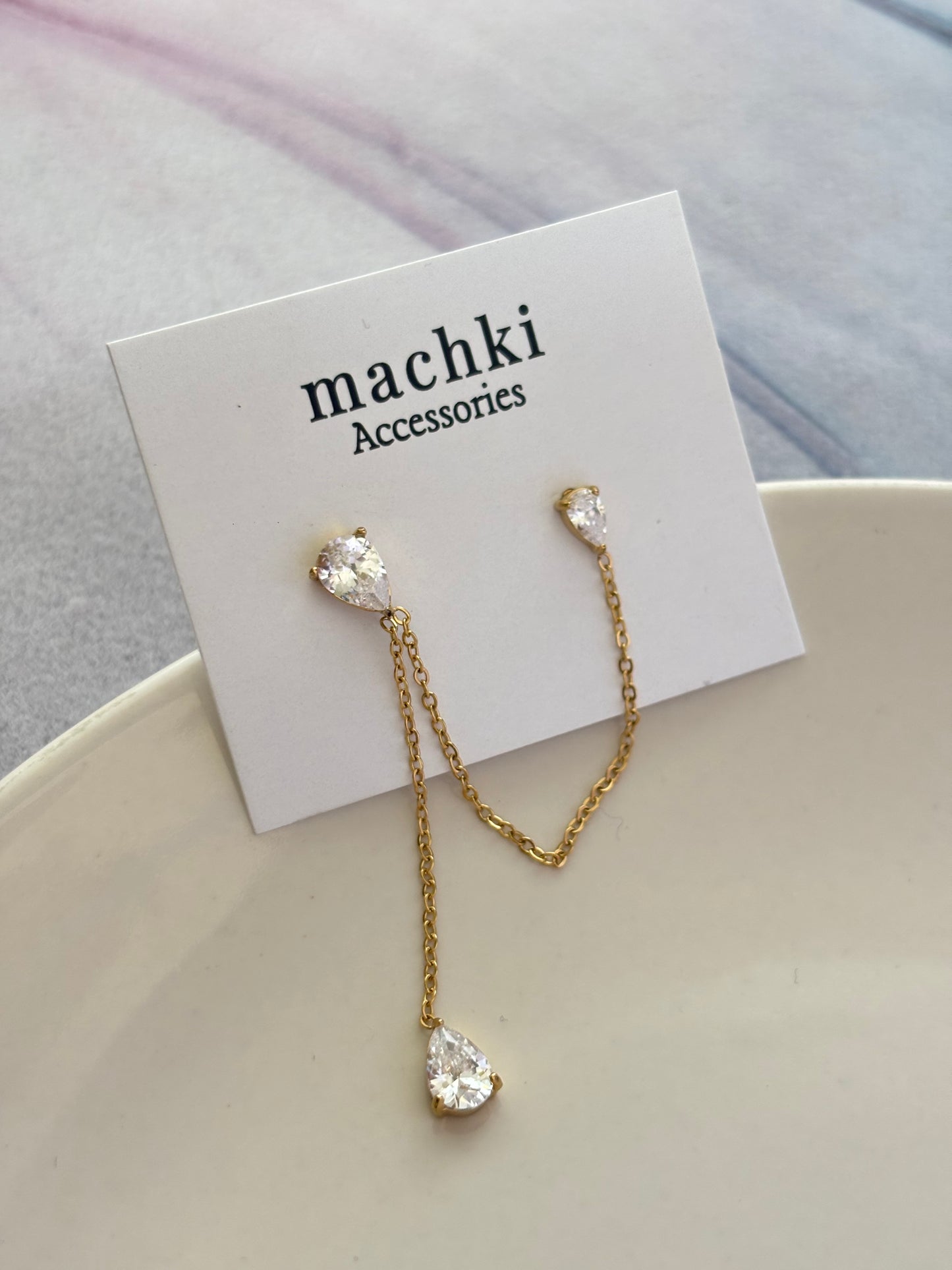 Double Piercing Earring (Single Pc)