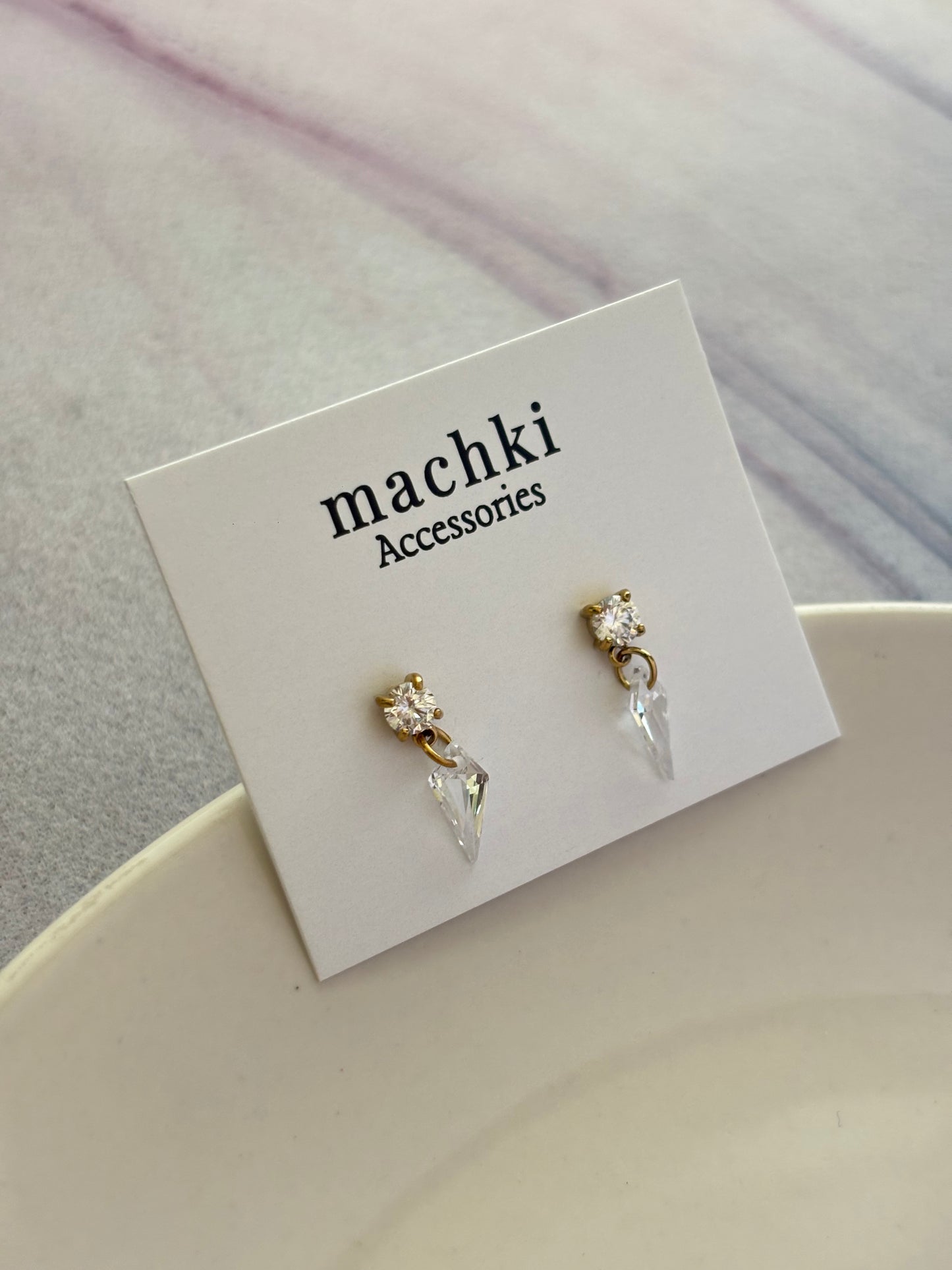 Crystal Drop Earring