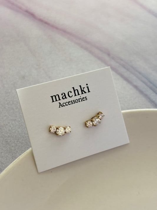 Timeless Solitaire Studs