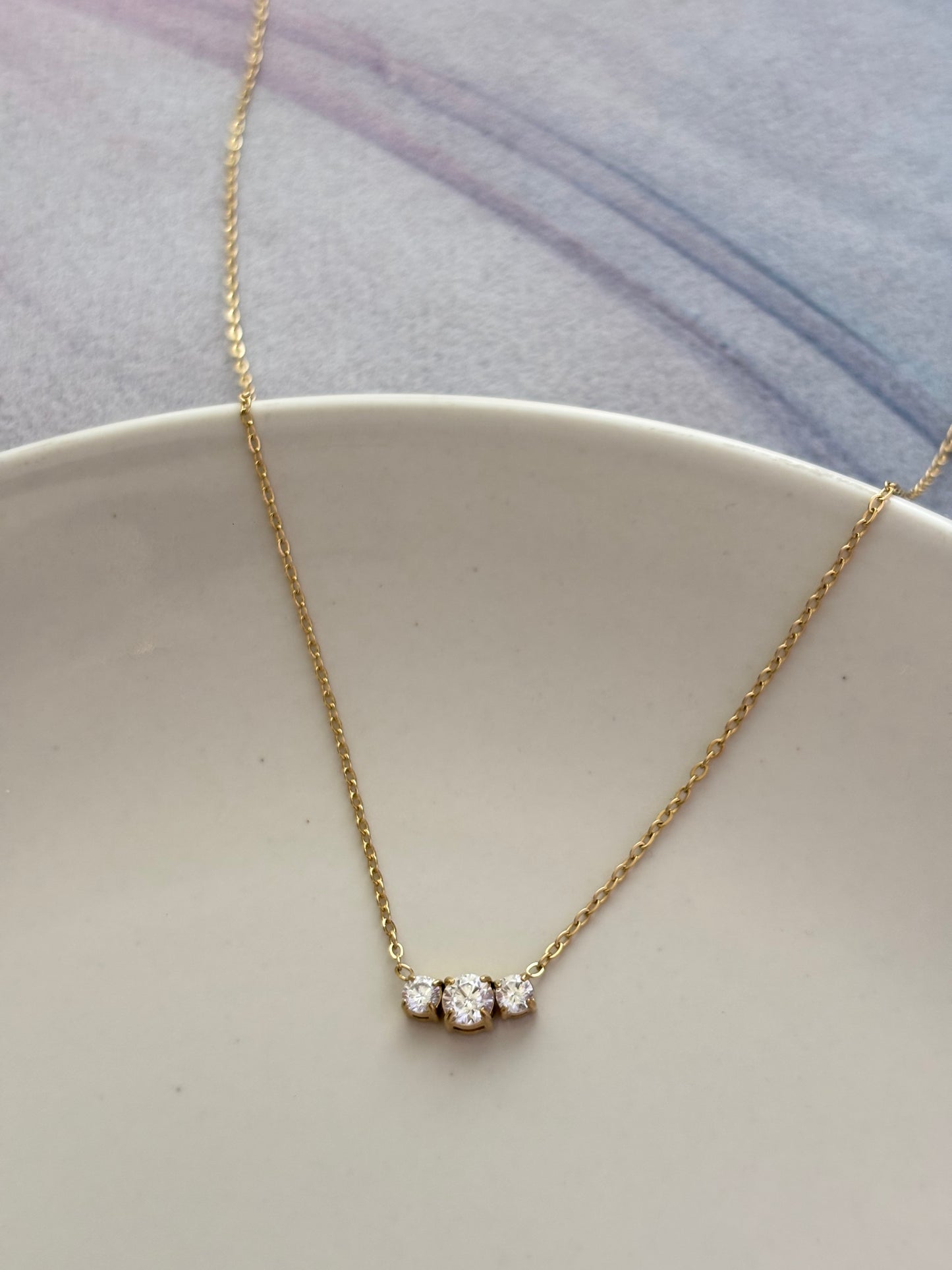 Timeless Solitaire Necklace