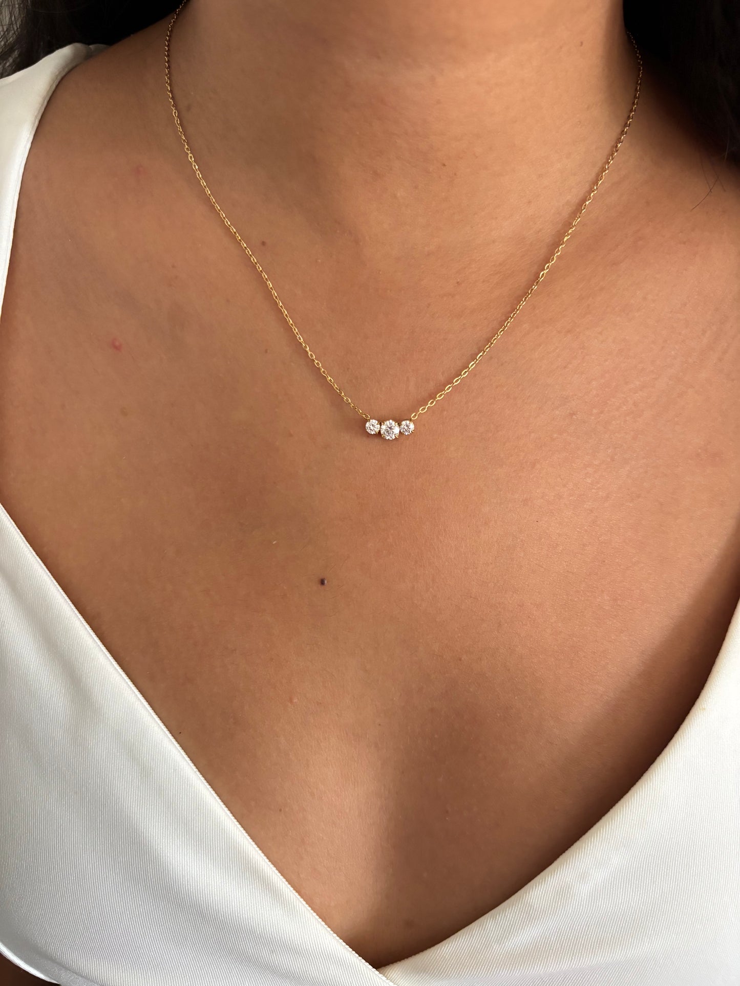 Timeless Solitaire Necklace