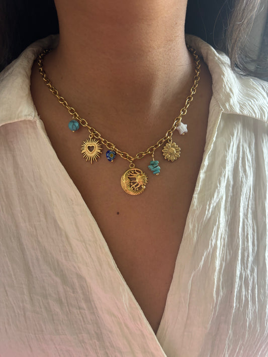 Orra-shine Charm Necklace
