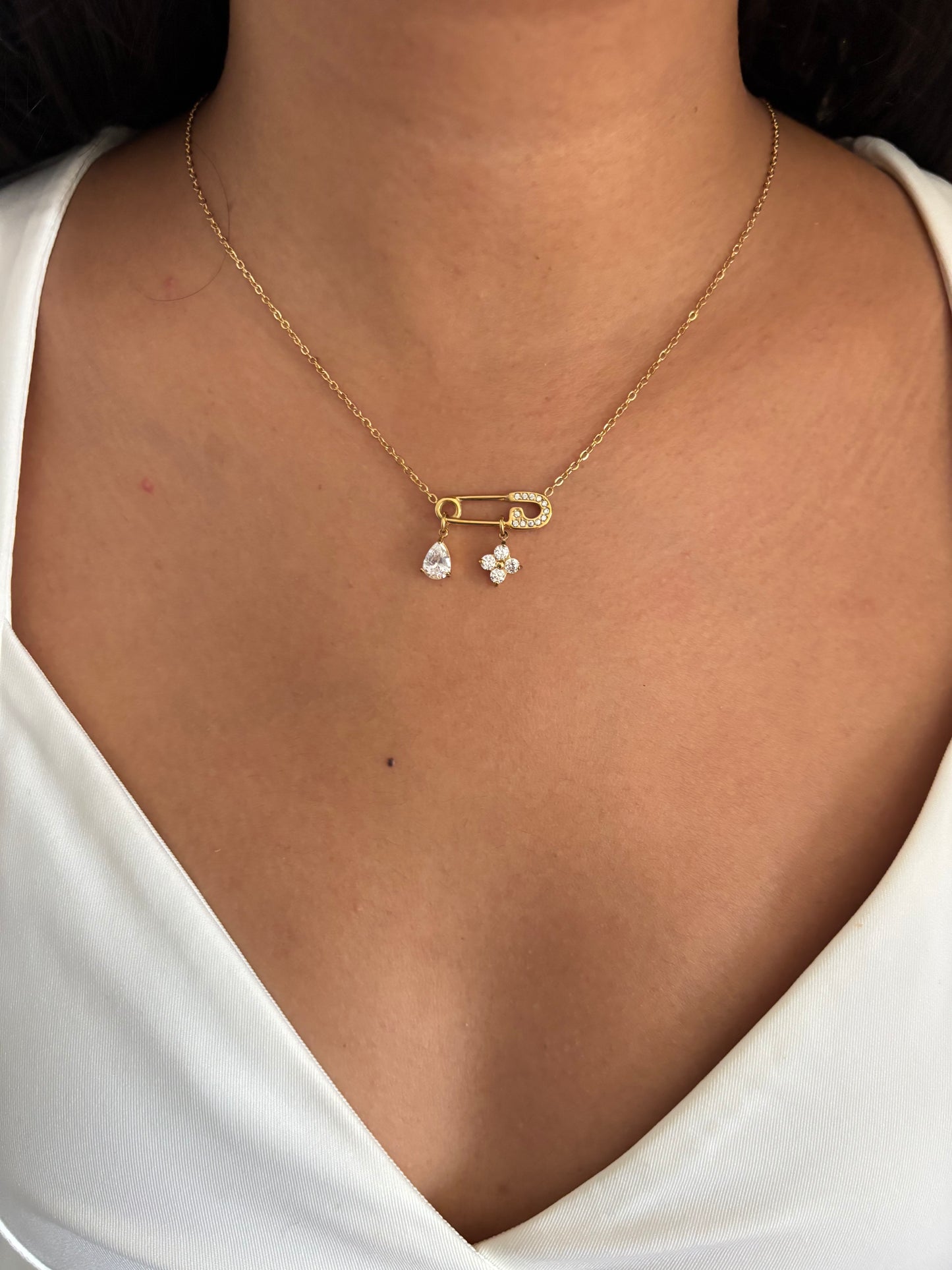 Clovia Pin Necklace