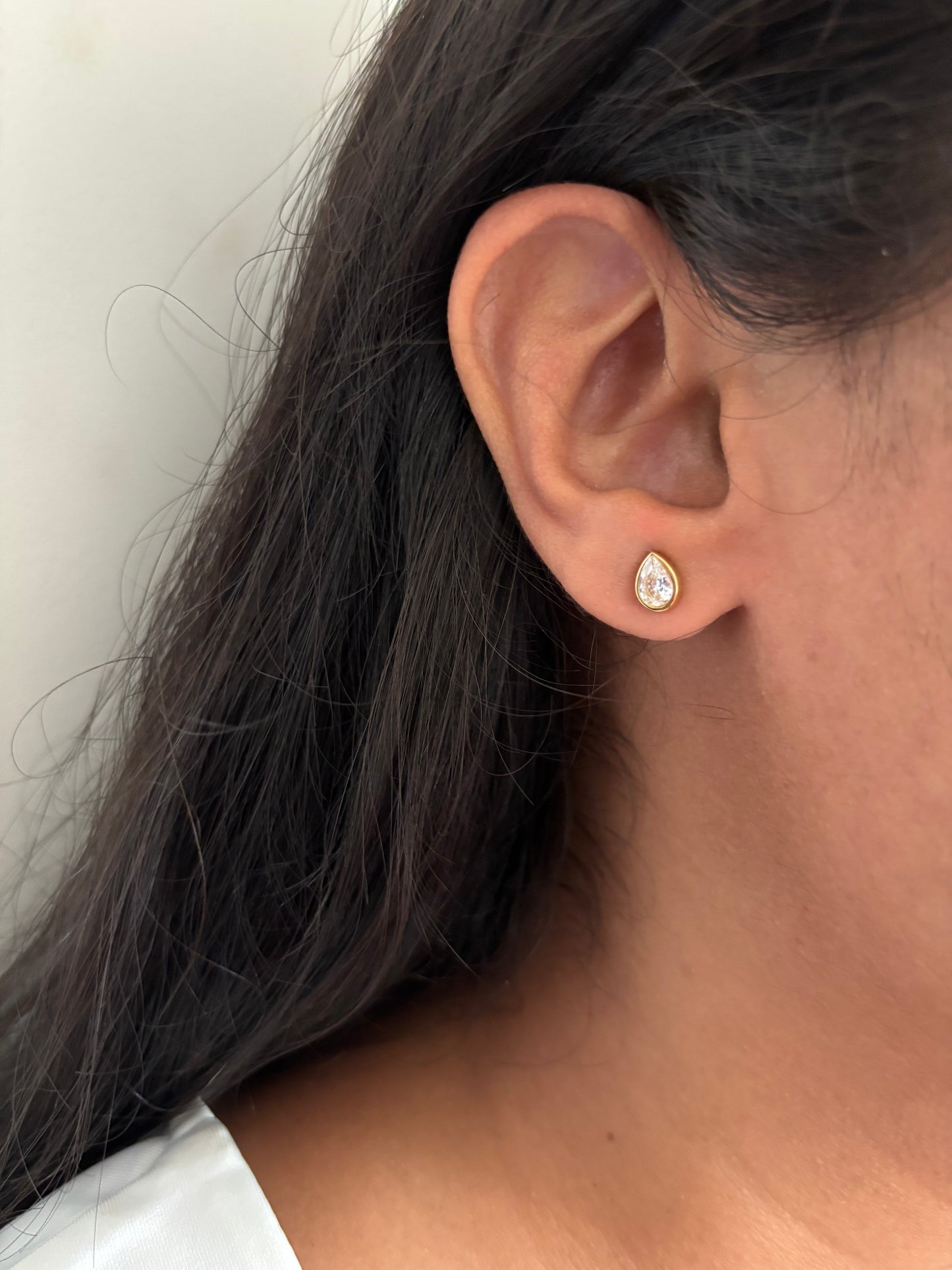Pear Drop studs