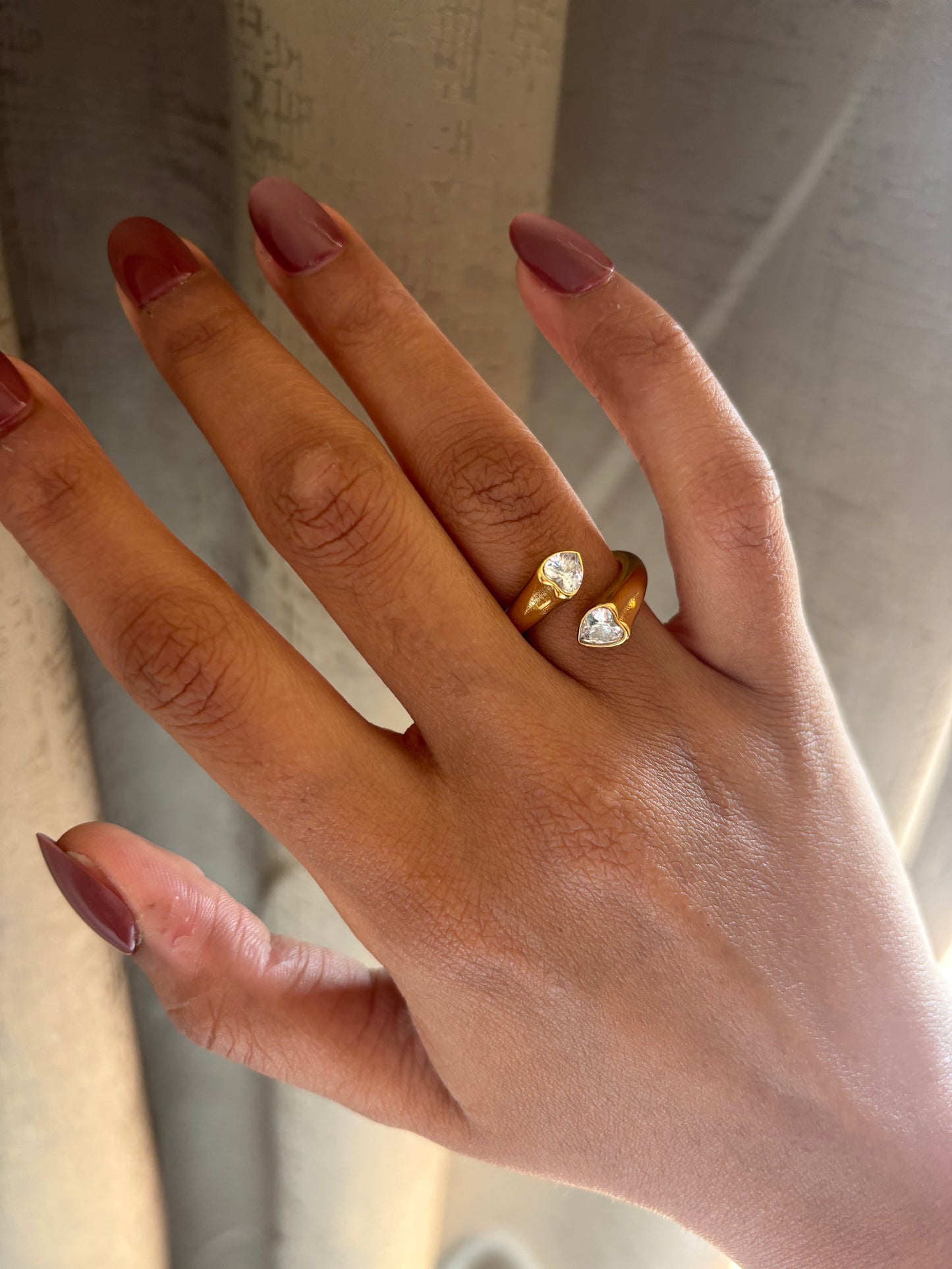 Mi Amore Adjustable Ring