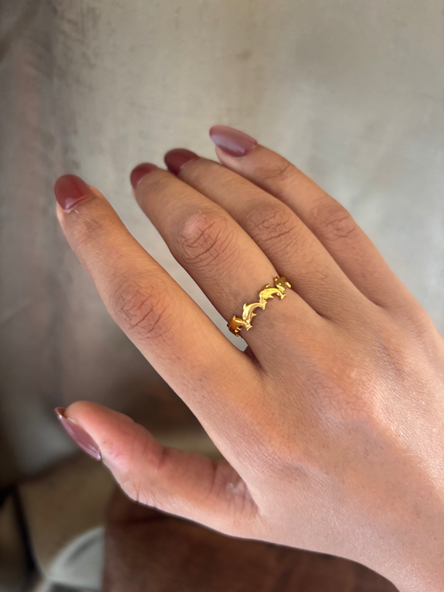 Dolphin Adjustable Ring