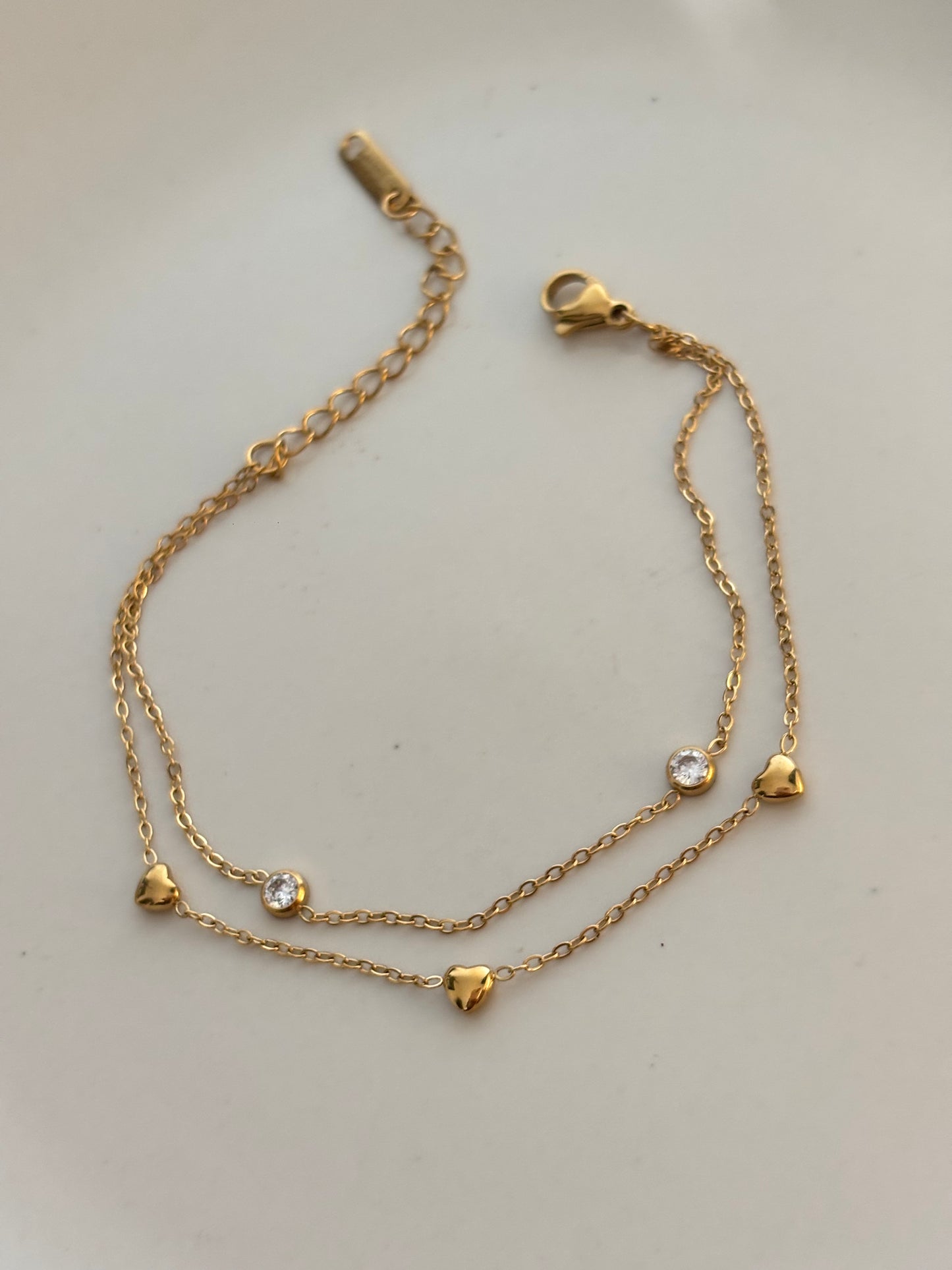 Valentine Layered Bracelet